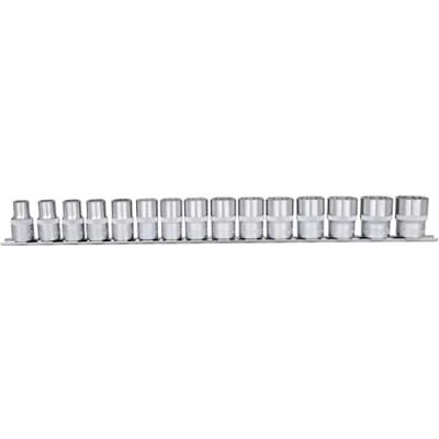 Afbeelding van KS Tools 911.1285 1/2&quot; Dopsleutelset, twaalfkant, 15 dlg, 10 24mm