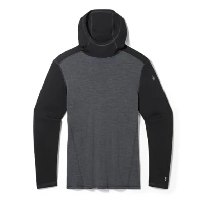 Afbeelding van Smartwool Baselayer Longsleeve, Heren, Maat: Medium, Black charcoal h