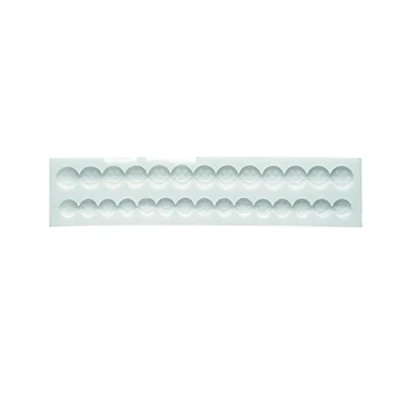 Afbeelding van Silikomart siliconen mal Sugarflex glimlach, wit