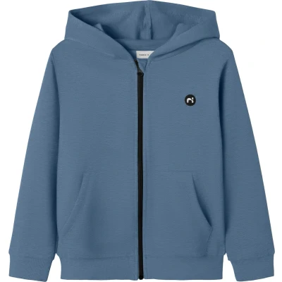 Afbeelding van NAME IT NKMVIMO LS SWEAT CARD BRU NOOS Jongens Vesten Maat 116