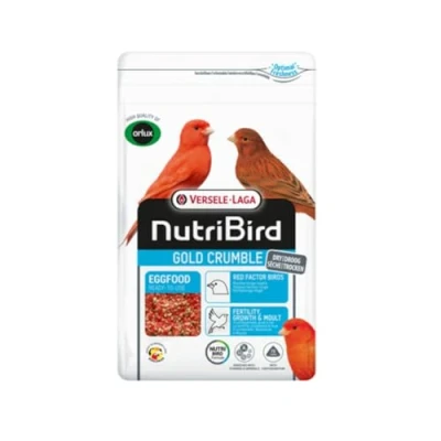 Afbeelding van Versele Laga Nutribird Gold Crumble Roodfactorige Vogels Vogelvoer 1 kg Roodfactor