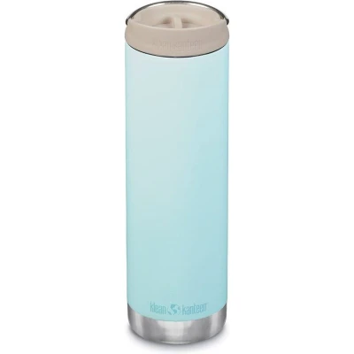 Afbeelding van Klean Kanteen TKWide thermosfles met koffiedop 592 ml lichtblauw