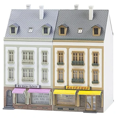Afbeelding van Faller Stadshuizen Beethovenstrasse Modelbouwdecoratie