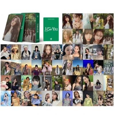 Afbeelding van 55 stuks Kpop kaarten TWICE I GOT YOU mini album merch fotokaarten set cadeau fans