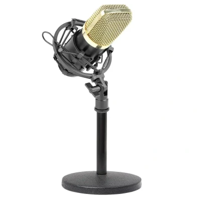 Afbeelding van Vonyx CM400B studio condensator microfoon met tafelstandaard