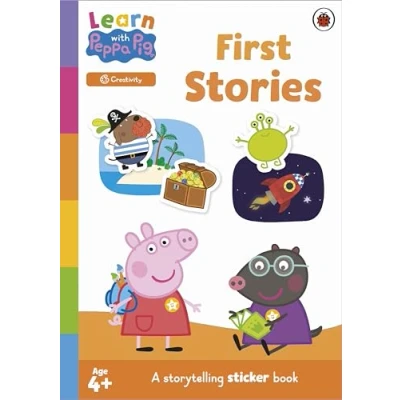 Afbeelding van Learn with Peppa: First Stories sticker activity book