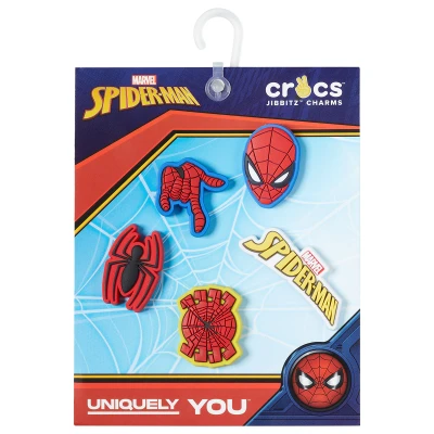 Afbeelding van Crocs Jibbitz Spider MAN 5 PACK Overige accessoires voor kinderen, Maat: One Size, Multicoloured