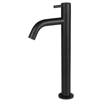 Afbeelding van Differnz hoge koudwaterkraan 28.5x10.5 mat zwart