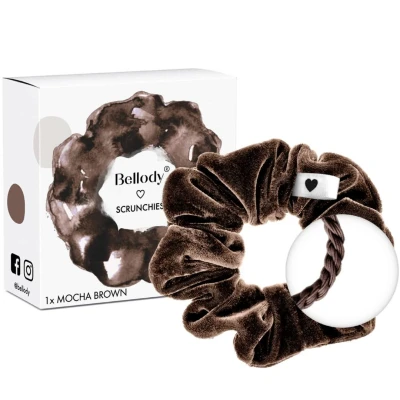 Afbeelding van Bellody Scrunchie Haargummie Mocha Bruin