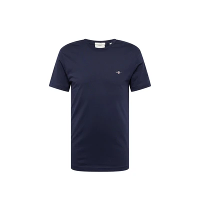 Afbeelding van GANT Shield Tshirt basic, Heren, Maat: XL, Evening blue