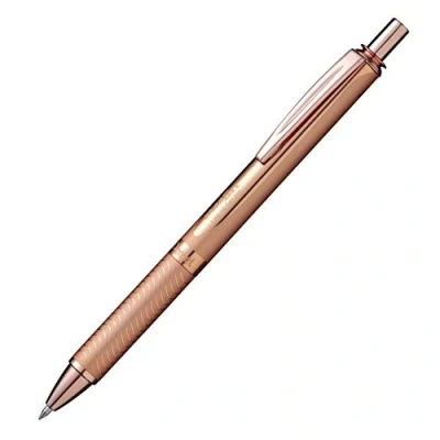 Afbeelding van Pentel BL407PG A EnerGel Sterling Liquid Gel roller, behuizing roségoud, lijndikte 0,35 mm, kogeldiameter 0,7 schrijfkleur zwart, 1 stuk (1 stuks)