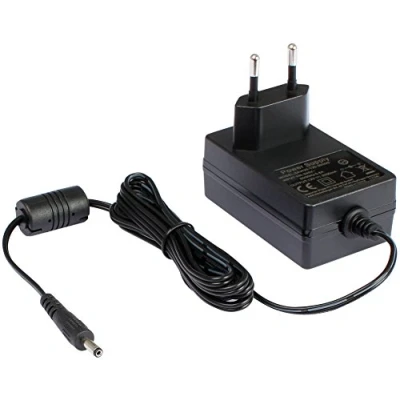 Afbeelding van Poppstar AC DC Adapter 12V 2A (2000mA, 3,5/1,35mm) Voeding voor Externe Hardeschijfbehuizing, Dockingstation etc., 150cm