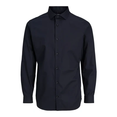 Afbeelding van Jack &amp; Jones Premium Blaparker LS NOOS Overhemd, Heren, Maat: XS, Black