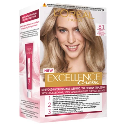 Afbeelding van L&#039;Oréal Paris Excellence 8.1 Licht Asblond