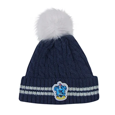 Afbeelding van Harry Potter Ravenclaw Pompon Muts / Beanie