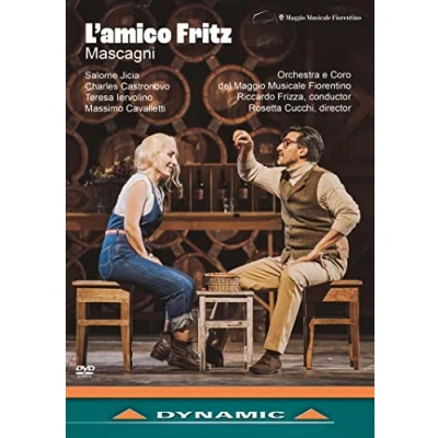 Afbeelding van Teresa Iervolino, Riccardo Frizza, Orchestra E Cora Del Maggio Musicale Fiorentino Mascagni: L&#039;Amico Fritz (DVD)