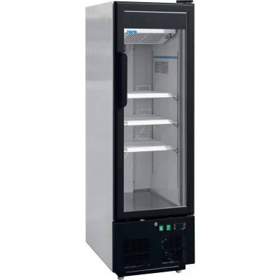 Afbeelding van Smalle presentatie vrieskast glazen deur 215L (H)157,8x(B)48,4x(D)70