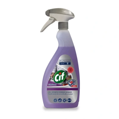 Afbeelding van Cif Pro Formula SafeGuard Desinfecterende Keuken Reiniger 2 in 1 Spray 750 ml