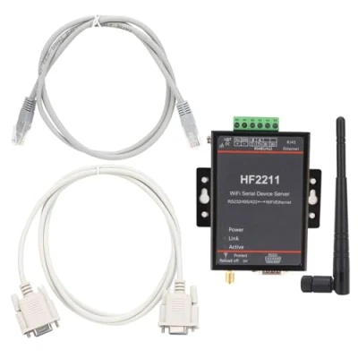 Afbeelding van HF2211 netwerkcommunicatie RS232/485/422 5 36VDC seriële server voor elektronische apparaten