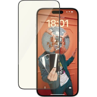 Afbeelding van PanzerGlass Ultra Wide Fit Apple iPhone 15 Plus Blauw Licht Filter Screenprotector Glas