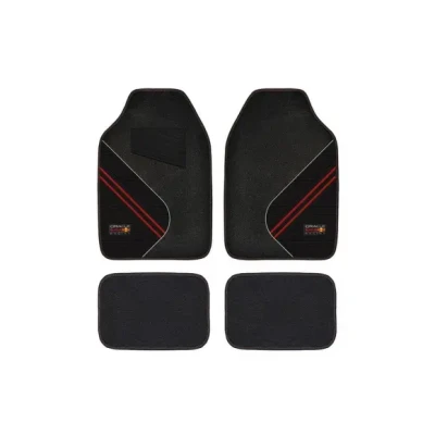 Afbeelding van Red Bull Oracle Universele automattenset 4 delige set Zwart/Rood
