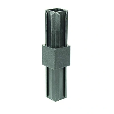 Afbeelding van Alberts 426439 XD buisverbinding recht kunststof, zwart 30 x 2,0 mm set van 10