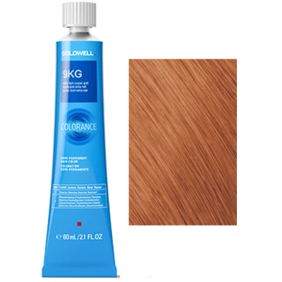 Afbeelding van Goldwell Colorance Color Tube 9 KG Extra Light Copper Gold 60 ml