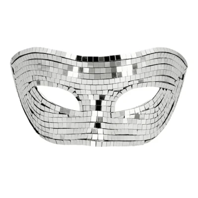 Afbeelding van Boland Oogmasker disco, masker voor kostuums, accessoires, carnaval, themafeest en Halloween