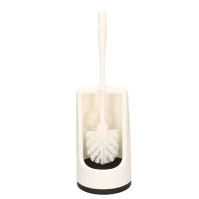 Afbeelding van Brumag Toiletborstel met houder en randreiniger wit 41 cm