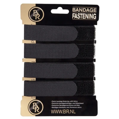 Afbeelding van BR Bandagesluitingen 4 Stuks Zwart