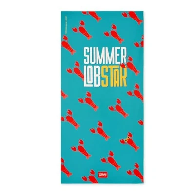 Afbeelding van LEGAMI STRANDLAKEN 85X180cm sneldrogend lichtgewicht super absorberend LOBSTER