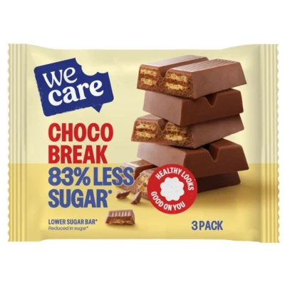 Afbeelding van WeCare Chocolate Break (3 repen)