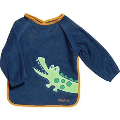 Afbeelding van Playshoes Uniseks babymouwslabbetje lange mouwen 507136, 11 meerkleurig, eenheidsmaat (1 stuk)