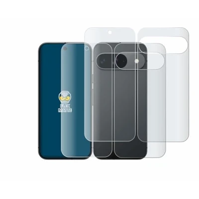 Afbeelding van BROTECT Screenprotector voor Google Pixel 9 (Voor+Achter) Folie Beschermfolie matte volledig dekking (2 Stuks)