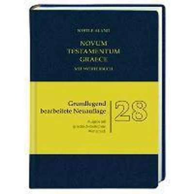 Afbeelding van Nestle Aland Novum Testamentum Graece: mit griechisch englischem Wörterbuch