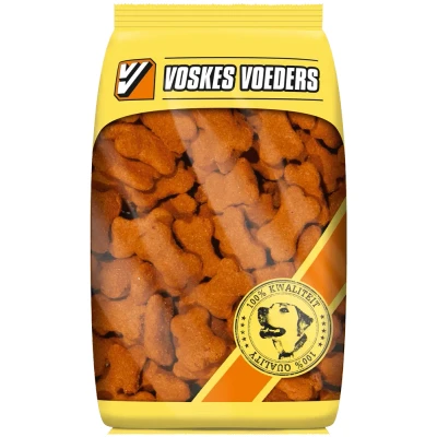 Afbeelding van 2 stuks! hondenvoer gerookte kluifjes groot Voskes