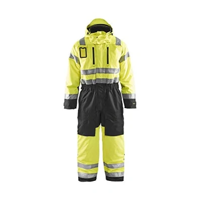 Afbeelding van Blaklader Winteroverall High Vis 6763 1977 Geel/Zwart D108