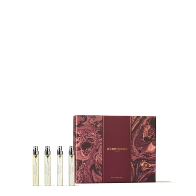 Afbeelding van MOLTON BROWN Woody &amp; Floral Fragrance Discovery set 4 x 7.5 ml Unisex eau de parfum