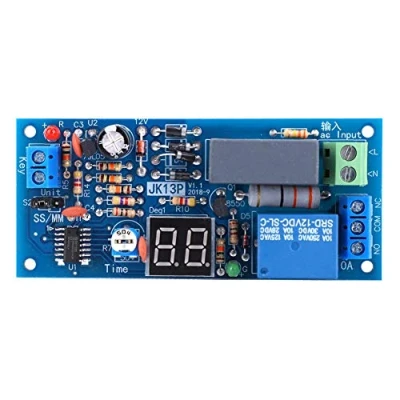 Afbeelding van Delay Timer Relay Module 220VAC 1,0 W, 1 99 Seconds/1 Minutes Tijdbereik