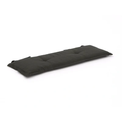 Afbeelding van Bankkussen Madison Rib Black (150 x 48 cm)