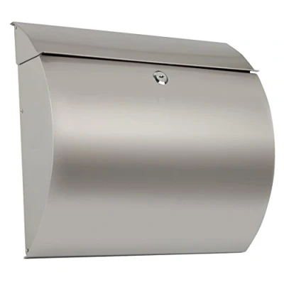 Afbeelding van Talen Tools Brievenbus Aura 34 x 39 12 cm RVS
