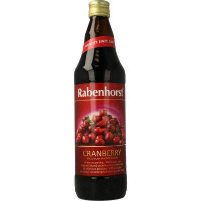 Afbeelding van Rabenhorst Cranberrysap
