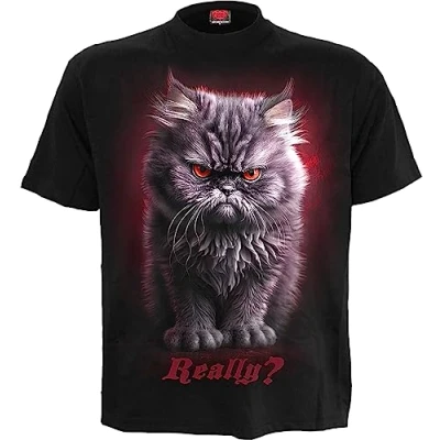 Afbeelding van Spiral Anger Management Heren T shirt 4XL Zwart