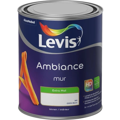 Afbeelding van Levis Ambiance Muurverf Extra Mat 1l Wit