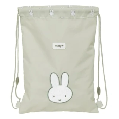 Afbeelding van Rugtas met Koordjes Miffy Niebla Grijs 26 x 34 1 cm