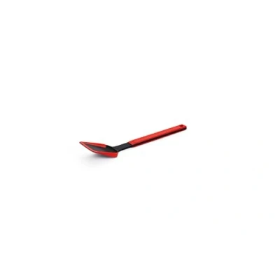 Afbeelding van Woll Cook It, pannenschep, met dunne en flexibele siliconen lip, 6 cm breed, 32 lang, hittebestendig tot 220, vaatwasmachinebestendig