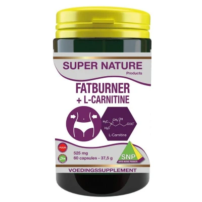 Afbeelding van Fatburner Extra Forte &amp; L Carnitine 525 Mg Puur