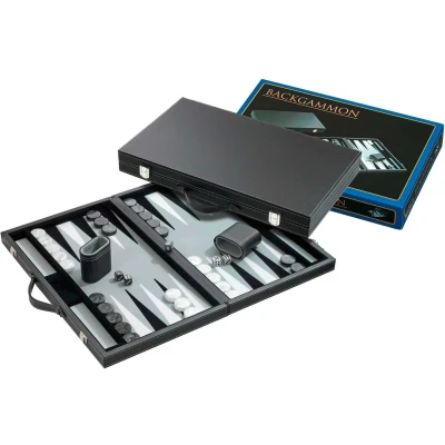 Afbeelding van Philos Backgammon grijs medium 28x23,5 cm (medium)
