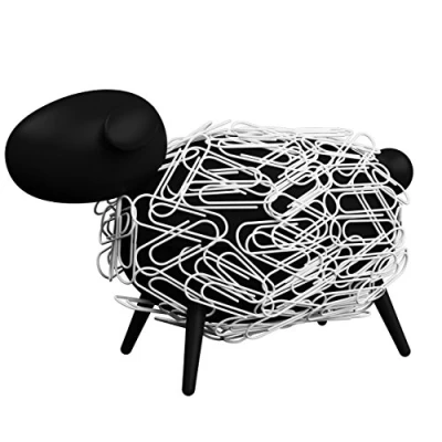 Afbeelding van DesignNest Sheepi magnetische papercliphouder