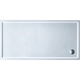 Afbeelding van Duravit starck slimline kunststof douchebak acryl rechthoekig 180x80x6 5cm wit 720240000000000